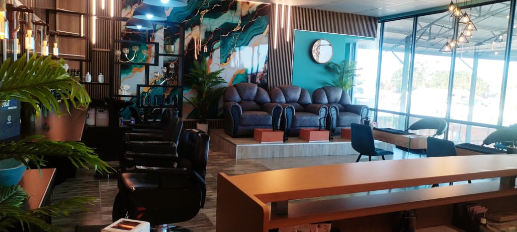 Luxury pedicure recliners and salon seating